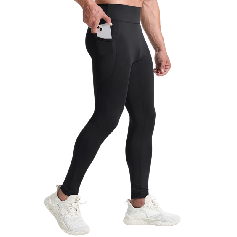 بنطلون رجالي طويل ضيق بخصر مرت - مراجعة Compression Long Pant وسعره