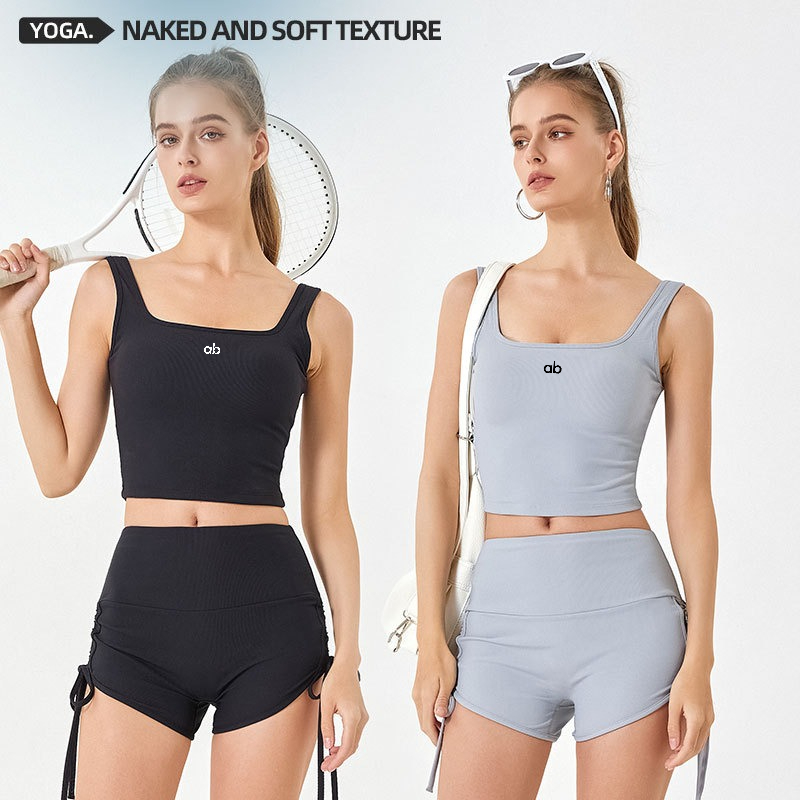 بلوزة يوغا صيفية للنساء بتصميم - مراجعة Tank Top Ribbed وسعره